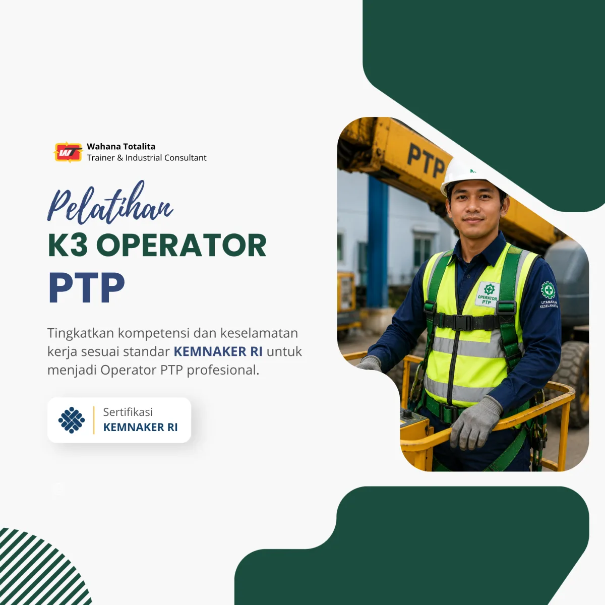 Pelatihan Operator Pesawat Tenaga Produksi (PTP)
