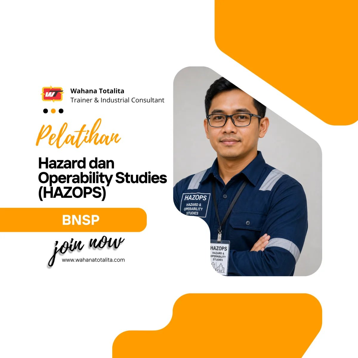 Pelatihan Hazard dan Operability Studies (HAZOPS) | Sertifikasi BNSP