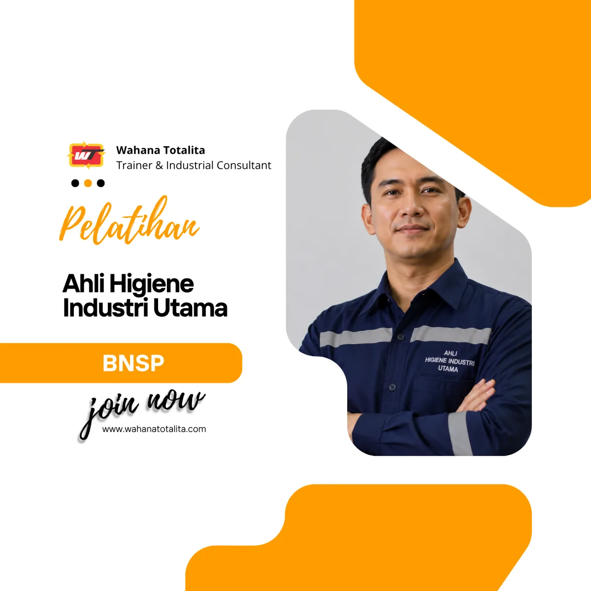 Pelatihan Ahli Higiene Industri Utama | Sertifikasi BNSP