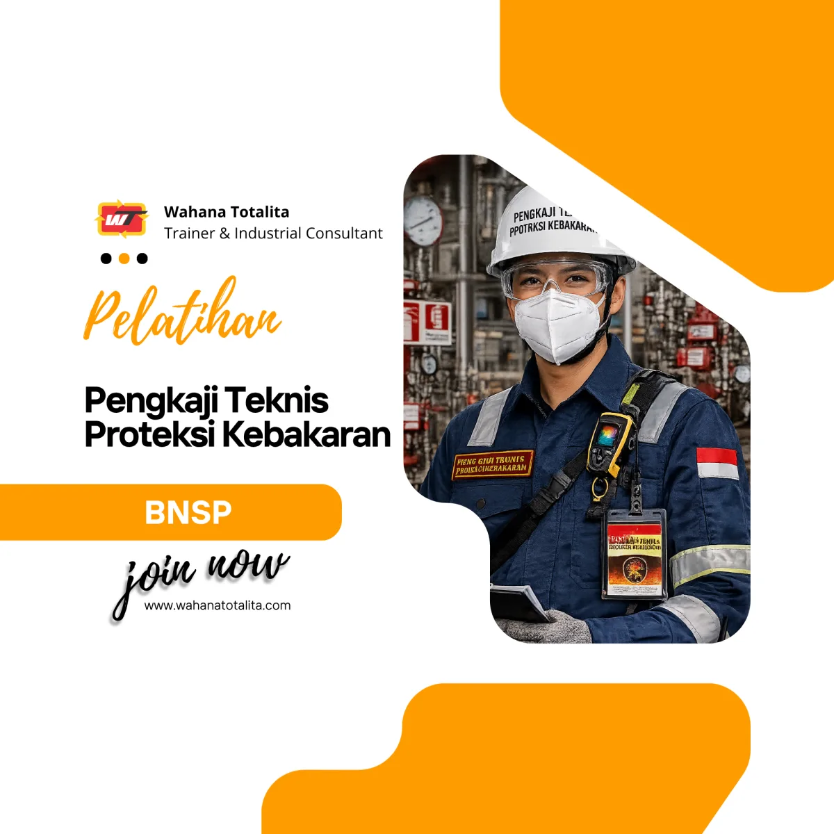 Pelatihan Pengkaji Teknis Proteksi Kebakaran | Sertifikasi BNSP