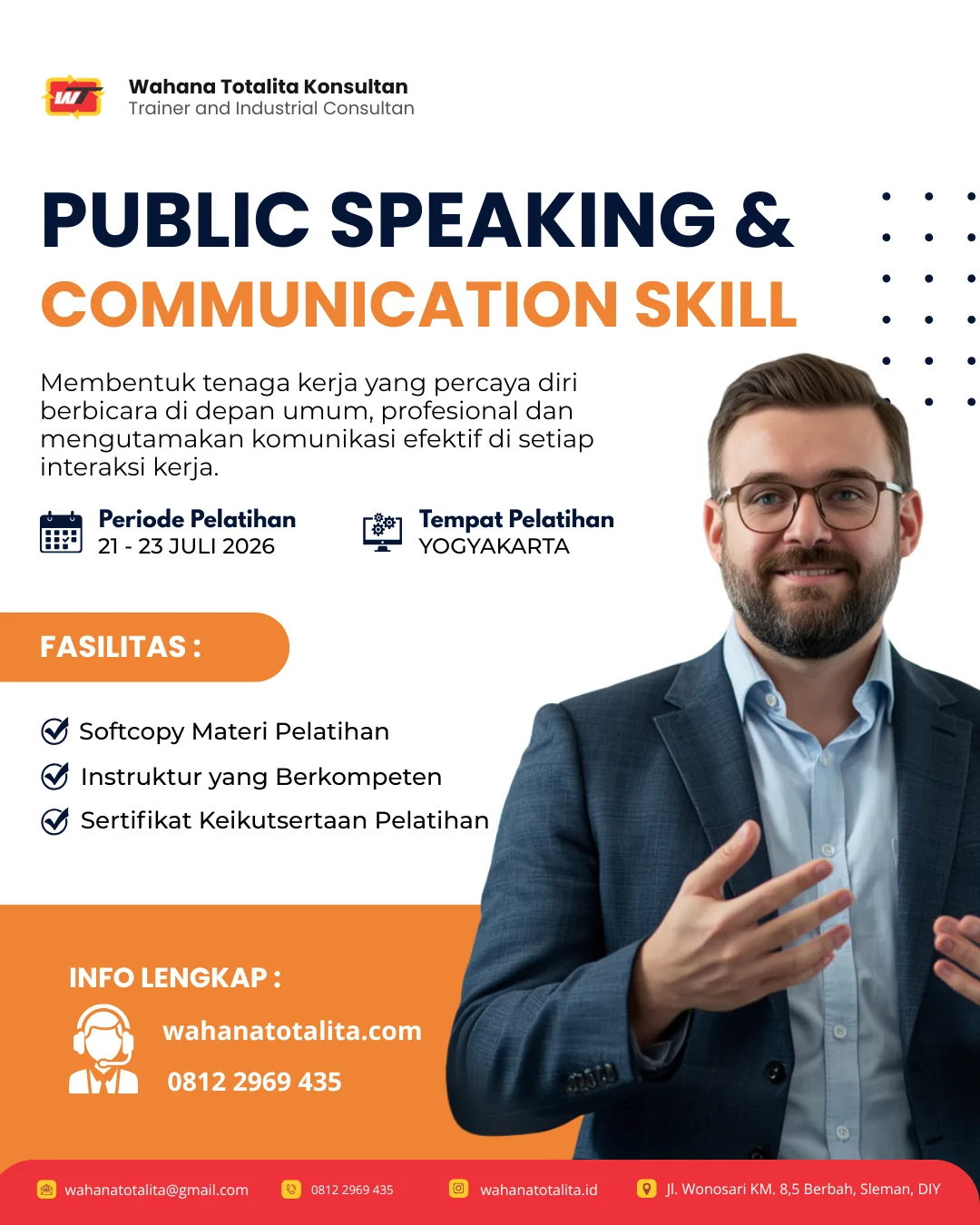 Training Public Speaking and Communication Skill