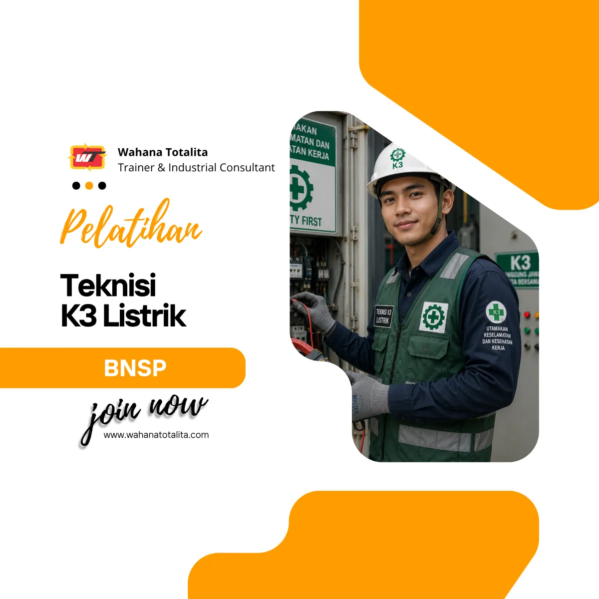 Pelatihan Teknisi K3 Listrik | Sertifikasi BNSP