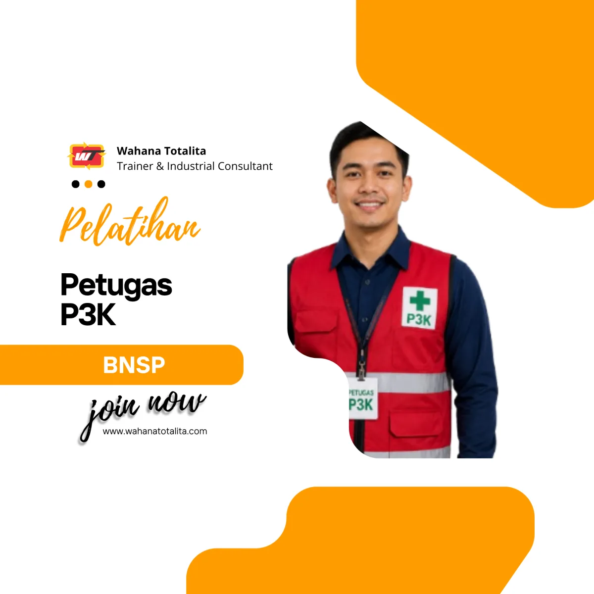 Pelatihan Petugas P3K | Sertifikasi BNSP