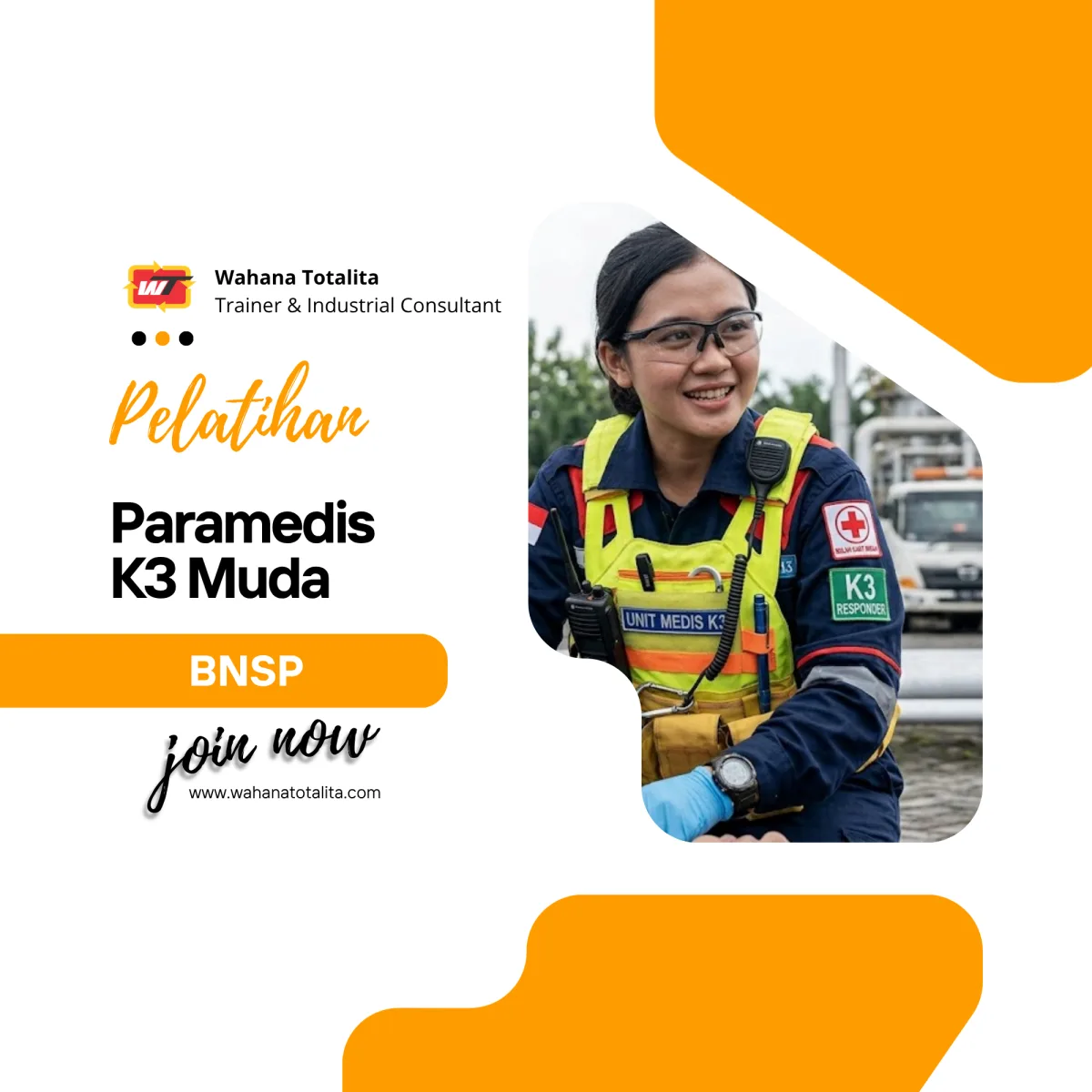 Pelatihan Paramedis K3 Muda | Sertifikasi BNSP