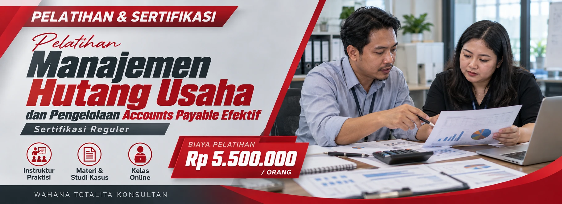 Pelatihan Pelatihan Manajemen Hutang Usaha dan Pengelolaan Accounts Payable Efektif Sertifikasi Reguler