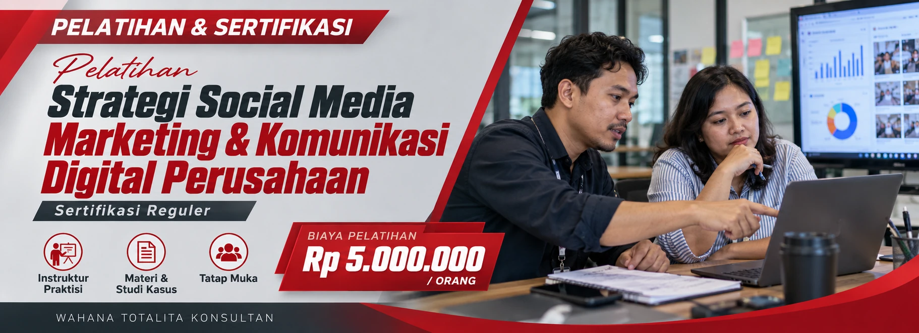 Pelatihan Pelatihan Strategi Social Media Marketing & Komunikasi Digital Perusahaan